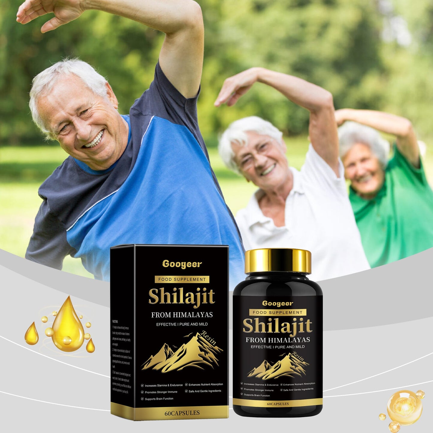 Body Support Food Supplement Capsules – With Vitamin C & Glycerin
