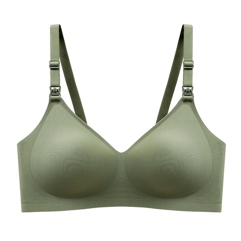 Breastfeeding Bras – Wireless Latex Support & Silk Comfort for Pregnant Women