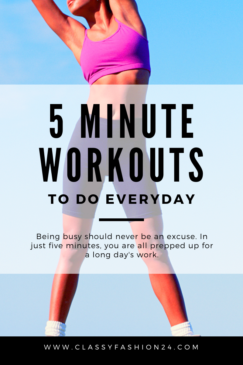 5-Minute Workouts for Everyday Life - Quick Exercises for Maximum Efficiency