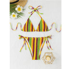 Strap triangle bikini - Classyfashion24.com