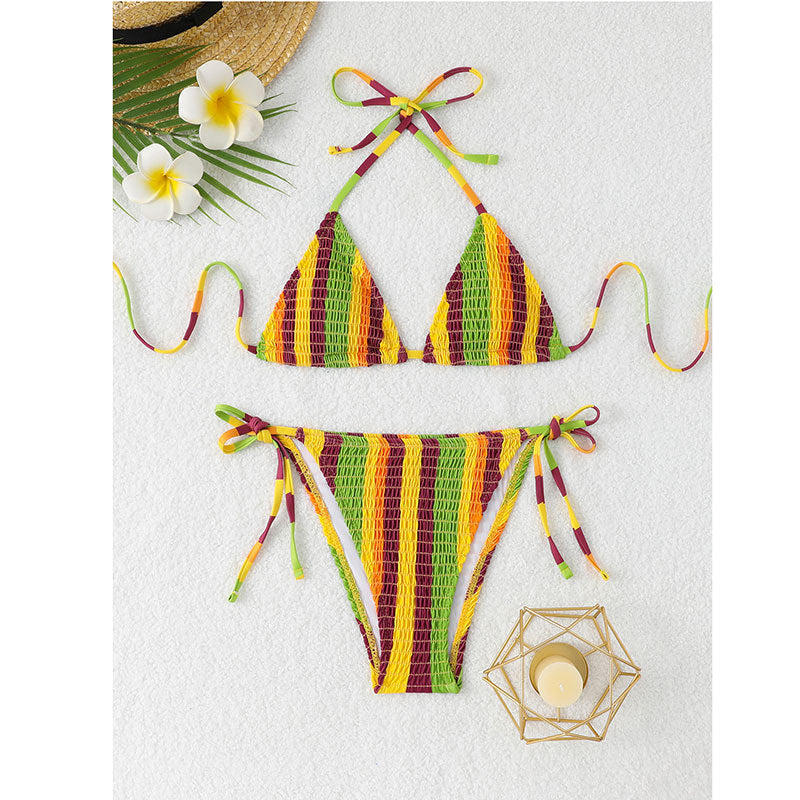 Strap triangle bikini - Classyfashion24.com