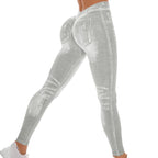 High-Waisted Seamless Yoga Shorts for Women