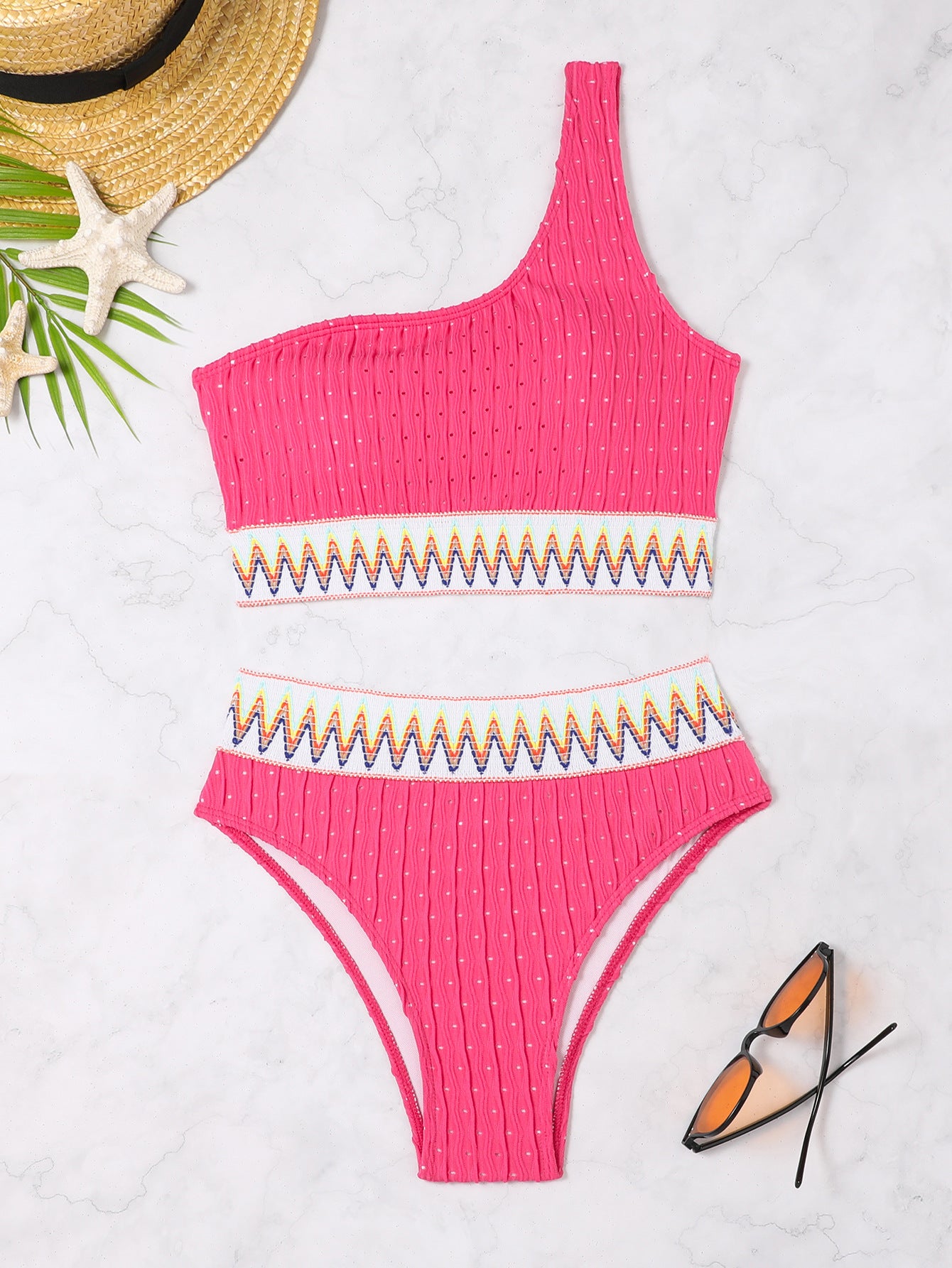 Split shoulder bikini - Classyfashion24.com