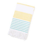 Turkish Striped Fringe Beach Towel – Quick Dry - Classyfashion24.com