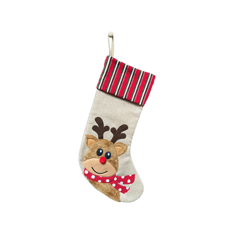 Christmas Snowman Socks Candy Gift Bags
