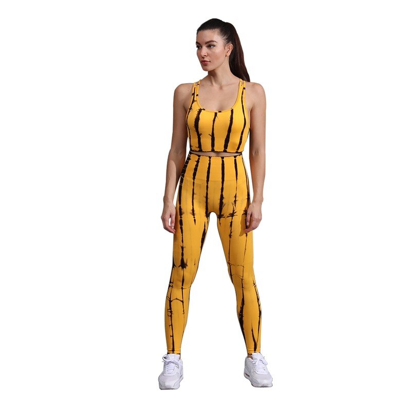 Seamless Tie-Dye Yoga Set for Women - Classyfashion24.com