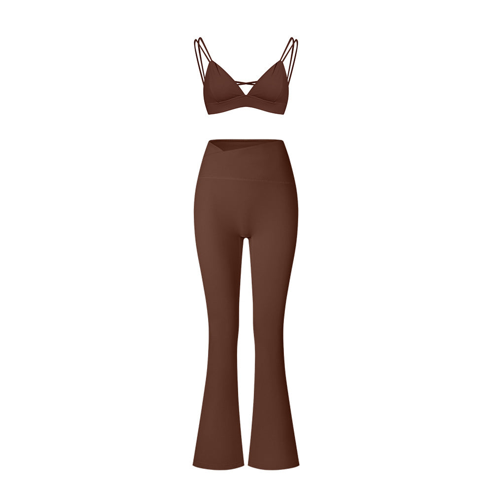 High-Waist Shaping Yoga Suit Set for Women