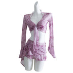 Separate Four-Piece Swimwear for Women, Plus Size - Classyfashion24.com