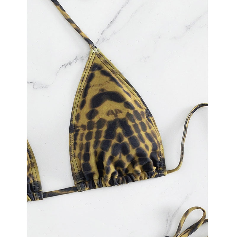 Printed triangle bikini - Classyfashion24.com