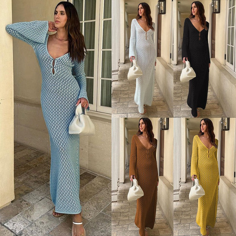 V-Neck Beach Skirt Cover-Up for Women - Classyfashion24.com