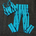 Seamless Tie-Dye Yoga Set for Women - Classyfashion24.com