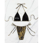 Printed triangle bikini - Classyfashion24.com