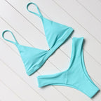 OMKAGI Push-Up Micro Bikini Set for Women