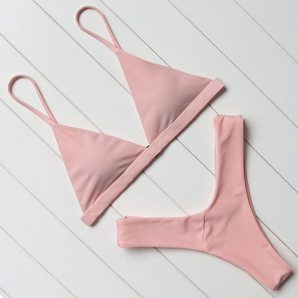 OMKAGI Push-Up Micro Bikini Set for Women