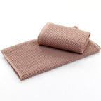 Cotton Hand Towels for Adults Plaid Hand Towel Face Care Magic Bathroom Sport Waffle Towely