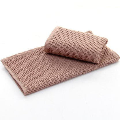 Cotton Hand Towels for Adults Plaid Hand Towel Face Care Magic Bathroom Sport Waffle Towely