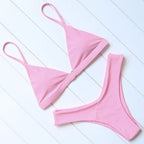 OMKAGI Push-Up Micro Bikini Set for Women