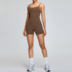 Nude Yoga Camisole Jumpsuit for Women - Classyfashion24.com