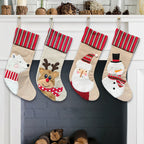 Christmas Snowman Socks Candy Gift Bags - Classyfashion24.com