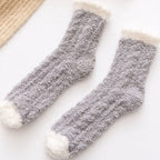 Coral Plush Kids Winter Floor Socks - Classyfashion24.com
