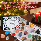 24 Grid Ore Blind Box, Green Christmas Surprise Guess Small Gift Blind Box