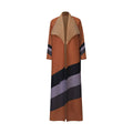 Windbreaker jacket for women with a high-end feel loose fit in large size and tied Muslim robe - Classyfashion24.com