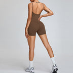 Nude Yoga Camisole Jumpsuit for Women - Classyfashion24.com