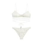 Embellished Triangle Cup Bra & Panty Set - Classyfashion24.com