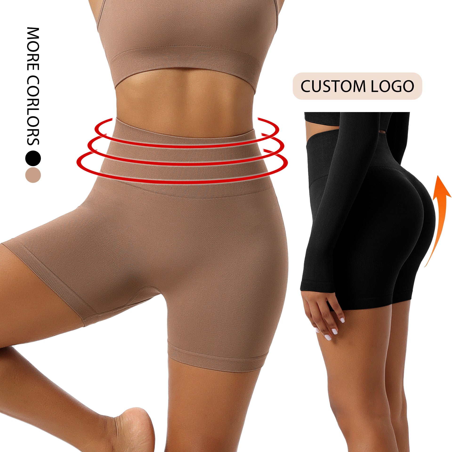 Butt Lifting Pants – High Waist Tummy Control Shapewear Safety Shorts