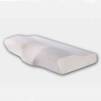 Cervical Pillow by classyfashionz, featuring a contoured design for neck support and comfort, with a textured white cover.
