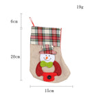 Santa Claus Christmas Tree Sock Pendant