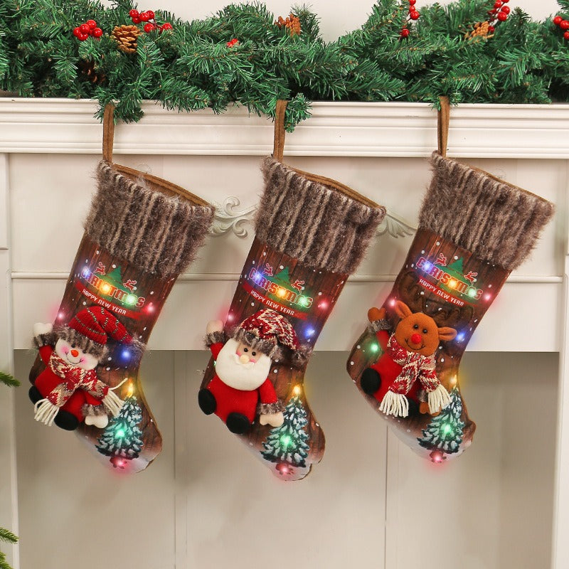 Christmas Socks Tree Decor Gift Bags - Classyfashion24.com