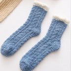 Coral Plush Kids Winter Floor Socks - Classyfashion24.com