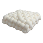 Seat cushion square woven pillow household plush cushion sofa bay window decorative pad