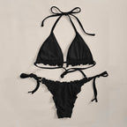 Sexy Two-Piece String Halter Bikini Swimwear - Classyfashion24.com