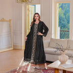 Muslim Long Robe Dress Middle Eastern Clothing  Long Sleeve Gown - Classyfashion24.com