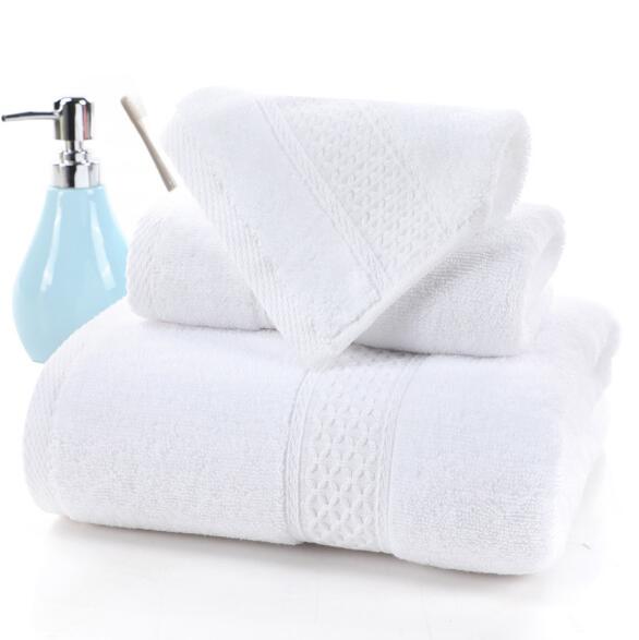 3-Piece Premium 100% Cotton Bath & Hand Towel Set