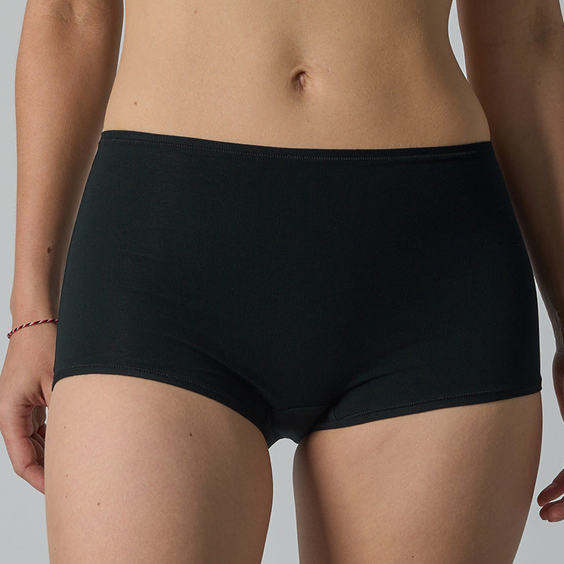 Cotton Boyshort Underwear – Mid-Rise Shaping Panties for Women