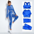 4-Piece Seamless Yoga Set for Women