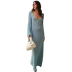 V-Neck Beach Skirt Cover-Up for Women - Classyfashion24.com