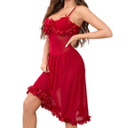 Mesh Sheer Lingerie Nightgown for Women