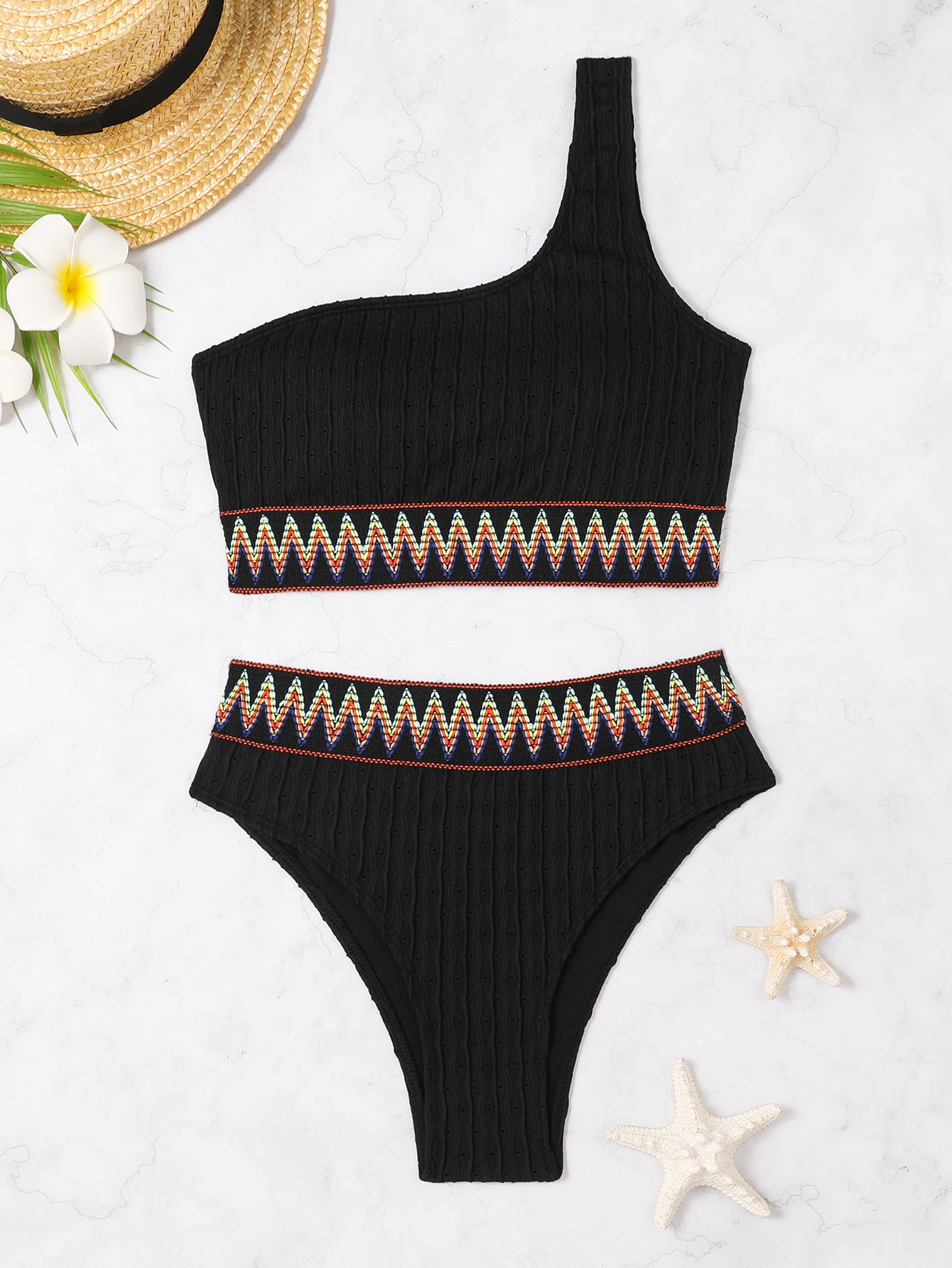 Split shoulder bikini - Classyfashion24.com