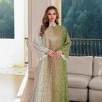 Summer Muslim Spliced Beaded Long Robe Middle Eastern Dubai Abaya Printed Maxi Dress - Classyfashion24.com