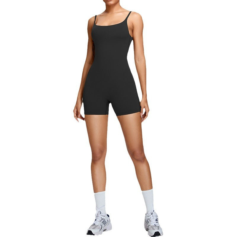 Nude Yoga Camisole Jumpsuit for Women - Classyfashion24.com