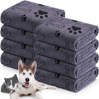 Quick-Dry Microfiber Pet Bath Towel for Dogs & Cats - Classyfashion24.com