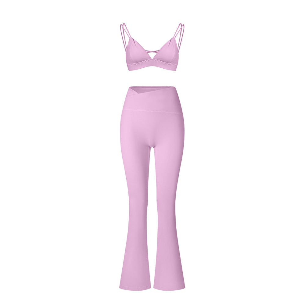 High-Waist Shaping Yoga Suit Set for Women