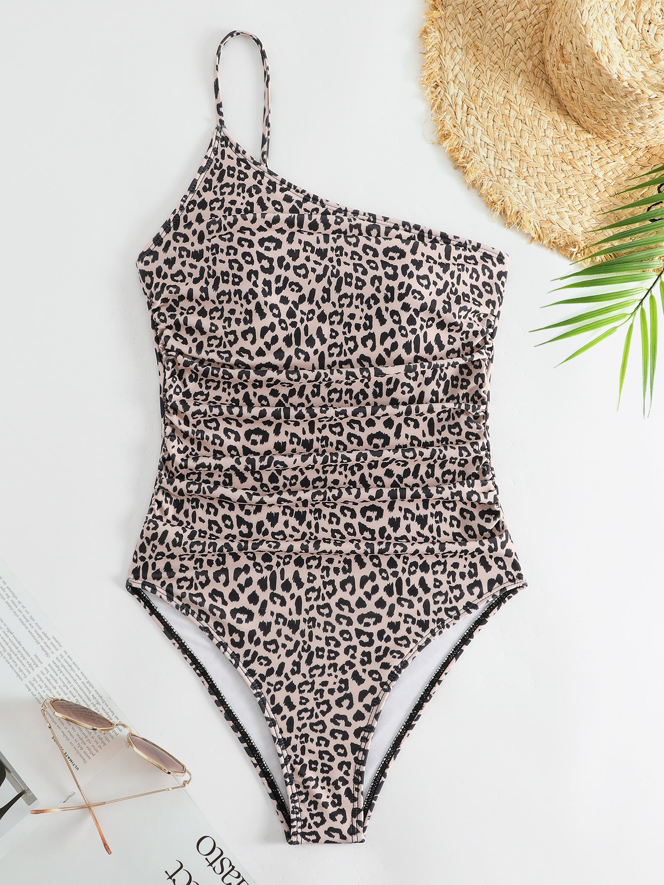 Leopard print one-piece swimsuit - Classyfashion24.com