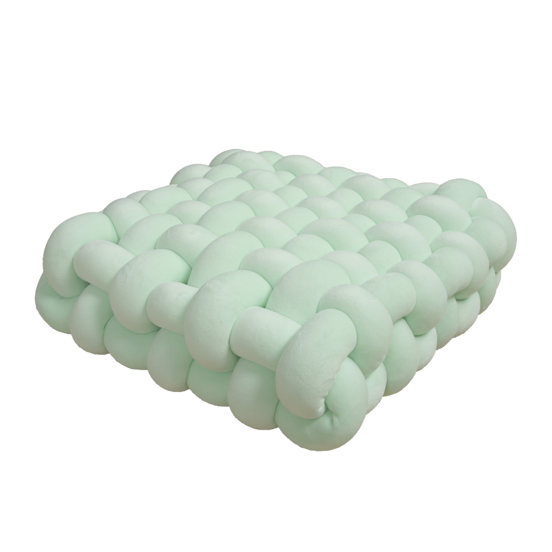 Seat cushion square woven pillow household plush cushion sofa bay window decorative pad