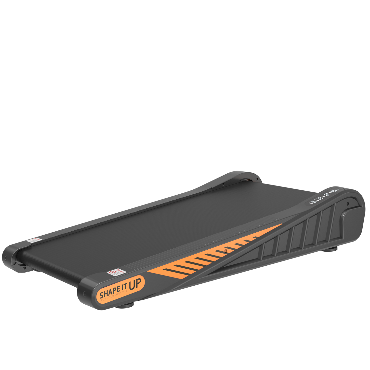 Under Desk Treadmill by classyfashionz, featuring a sleek design, compact size, and an 8% incline for home exercise.