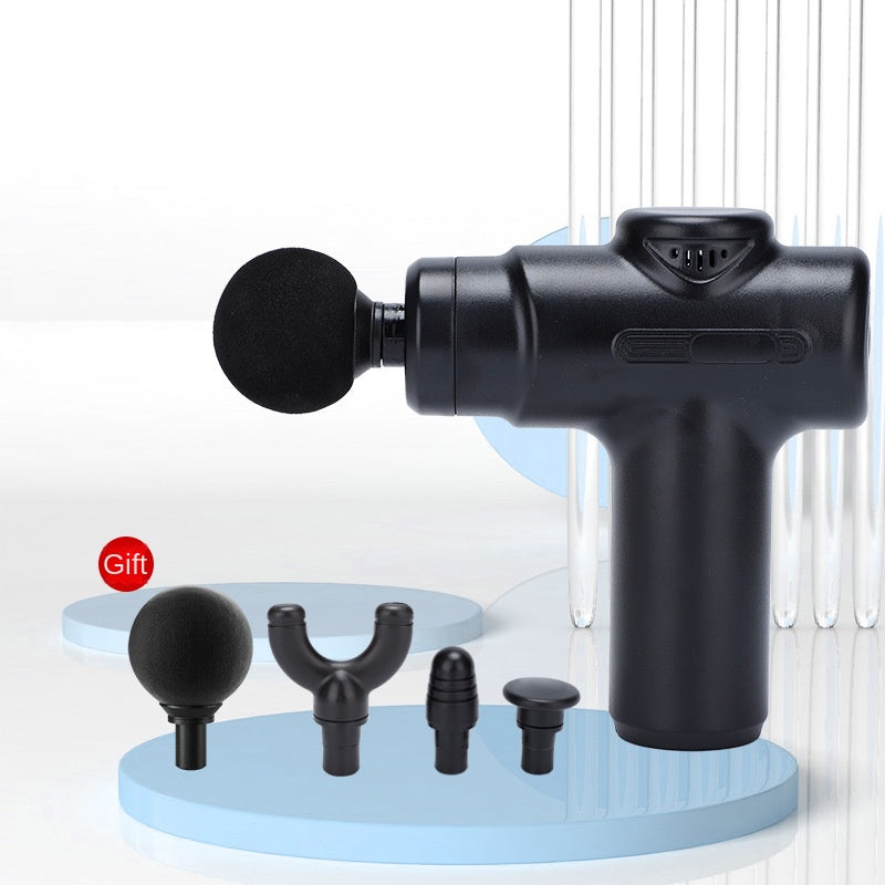 Mini Portable Massage Gun with 4 Heads - Classyfashion24.com